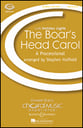 The Boar's Head Carol SATB choral sheet music cover